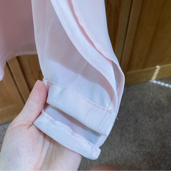 Birdy Grey Kira Dress - Blush Pink (with slit) - Picture 11 of 14